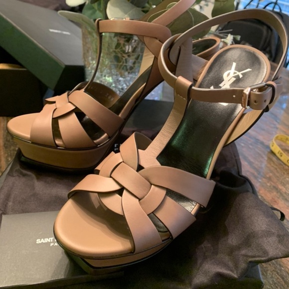 SAINT LAURENT heels size 38.5 - Picture 13 of 16